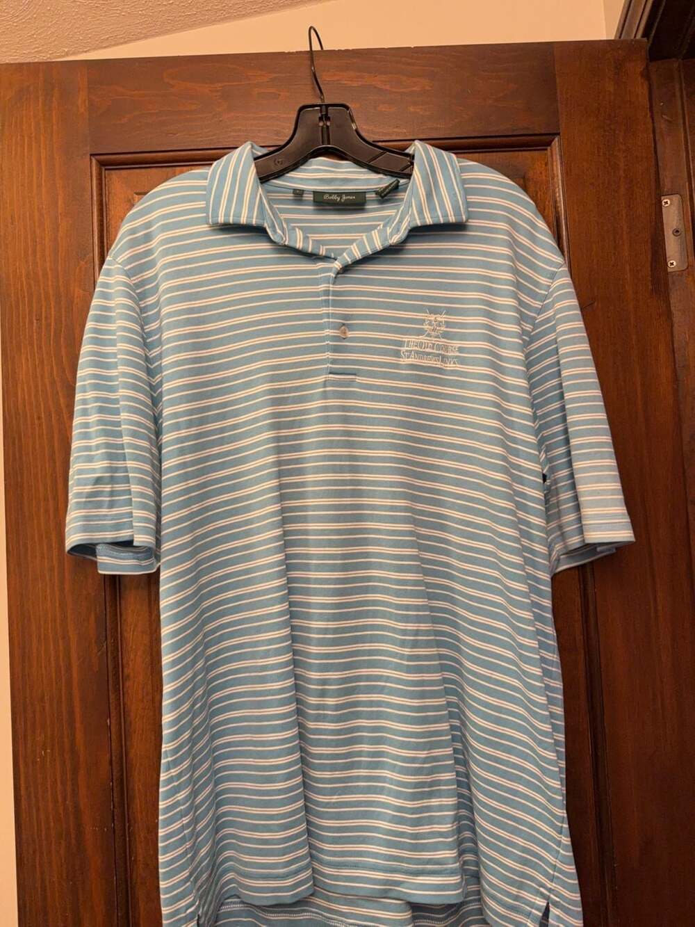 Bobby Jones The Old Course St Andrews Links Pima Cotton Polo Shirt Size L